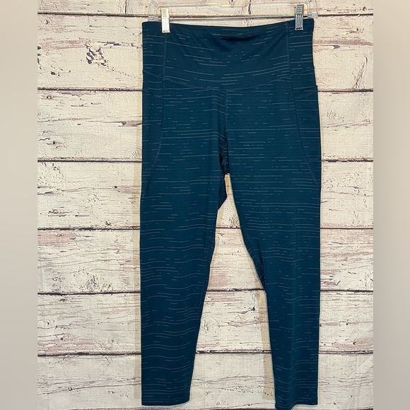 CHAMPION C9 Leggings Teal/White-Large - Picture 1 of 2